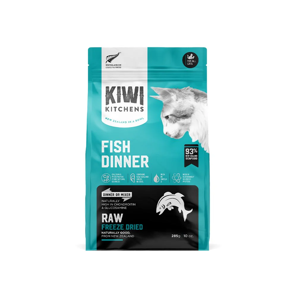KIWI KITCHENS Fish Dinner Freeze Dried Cat Food - Image 2