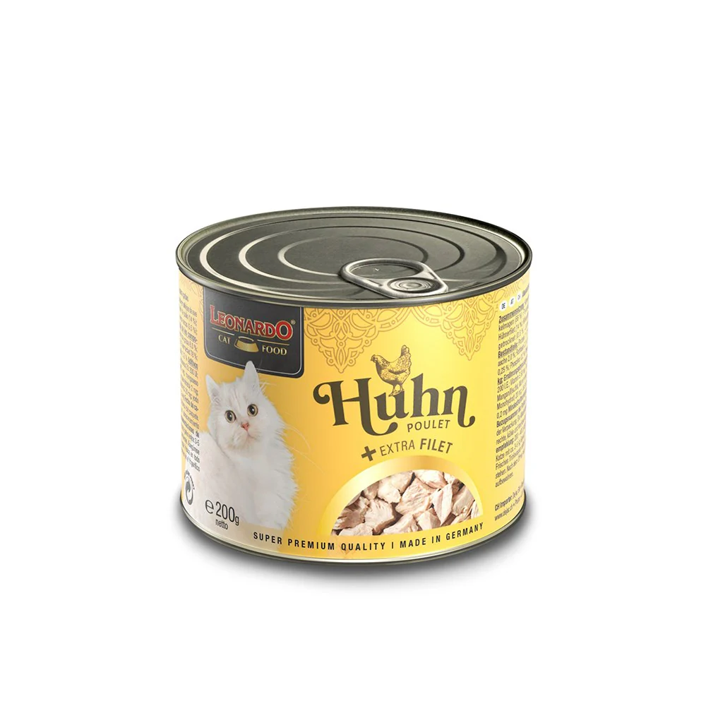 LEONARDO Chicken + Extra Fillet Wet Cat Food - Image 2