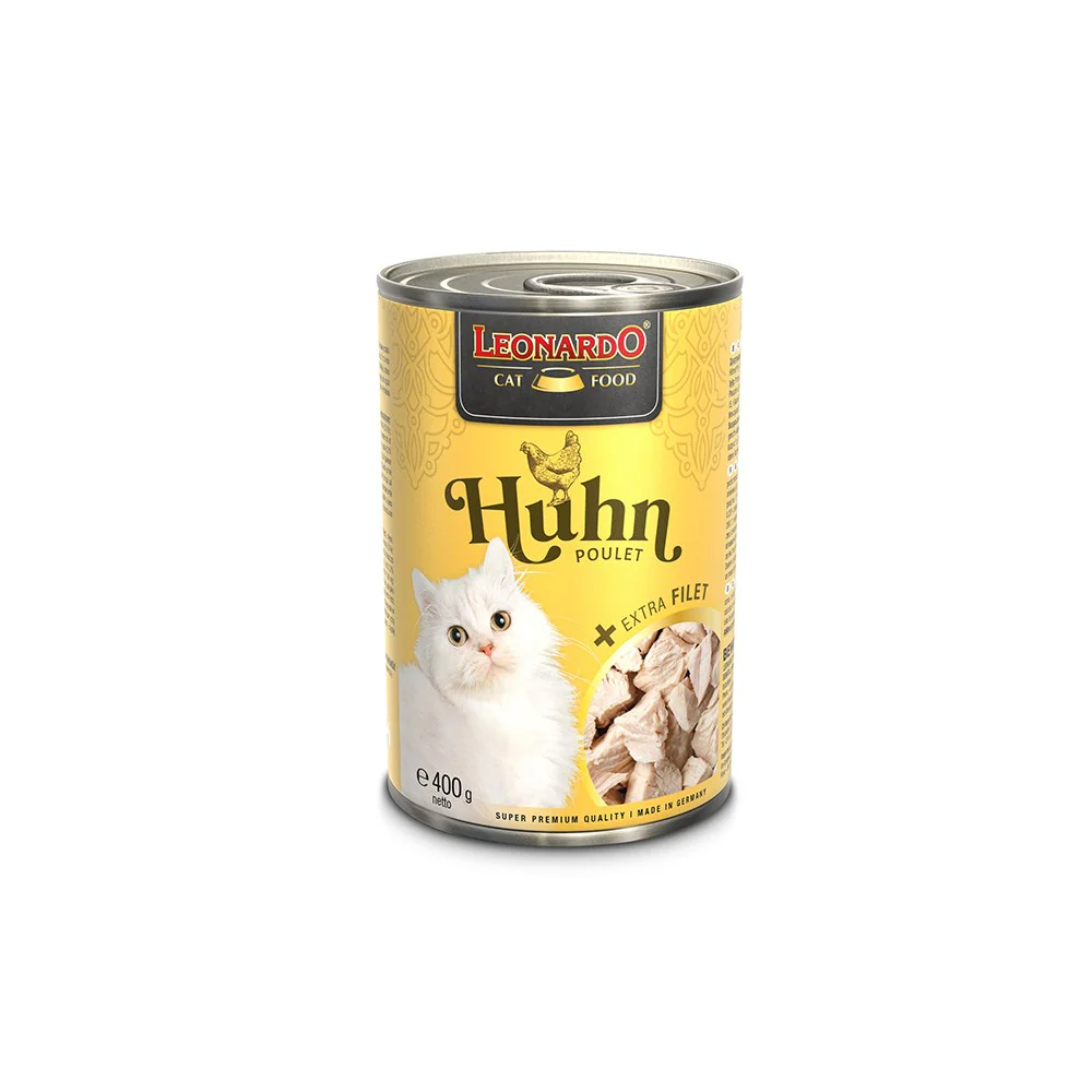 LEONARDO Chicken + Extra Fillet Wet Cat Food - Image 4