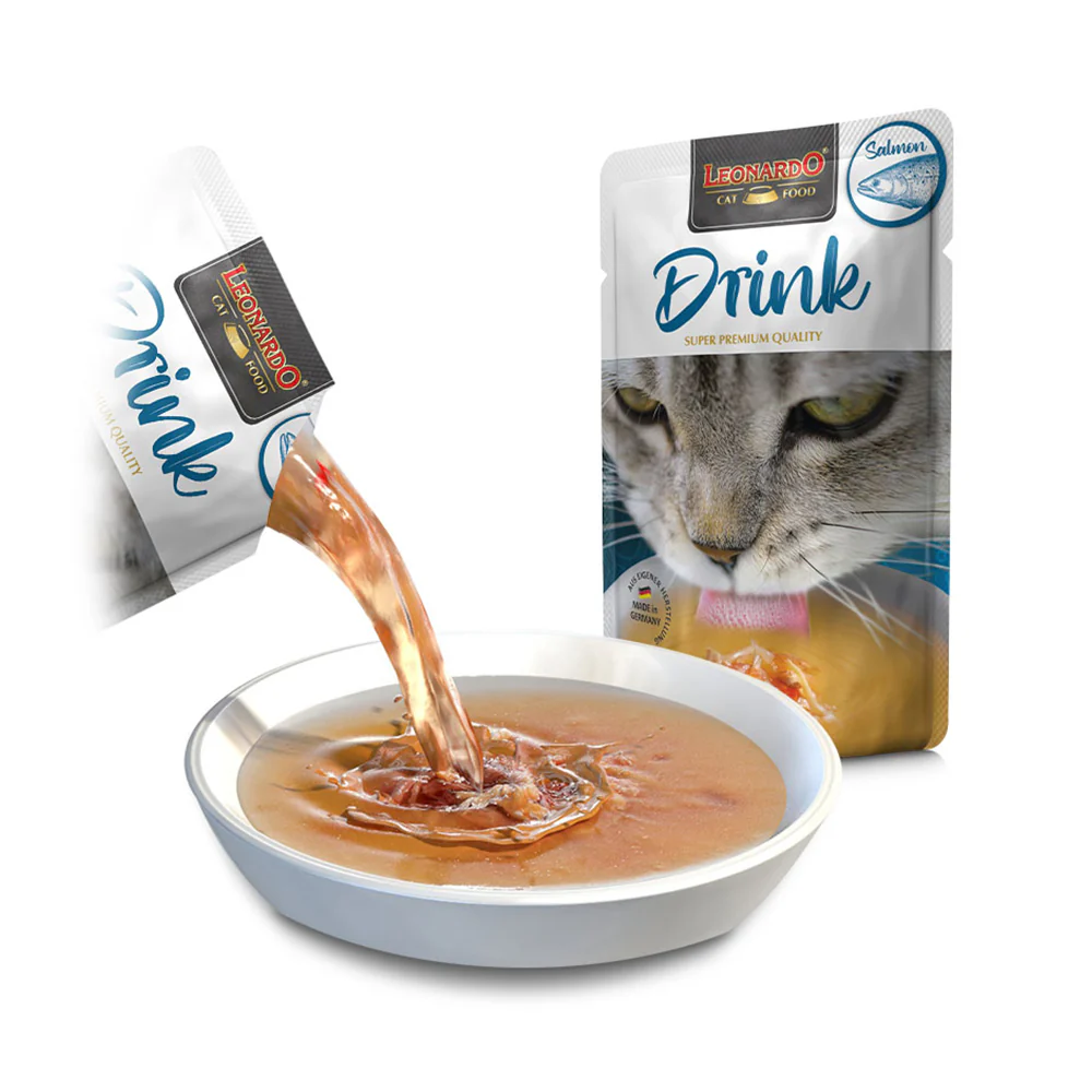 LEONARDO Drink With Salmon Wet Cat Food - Image 3