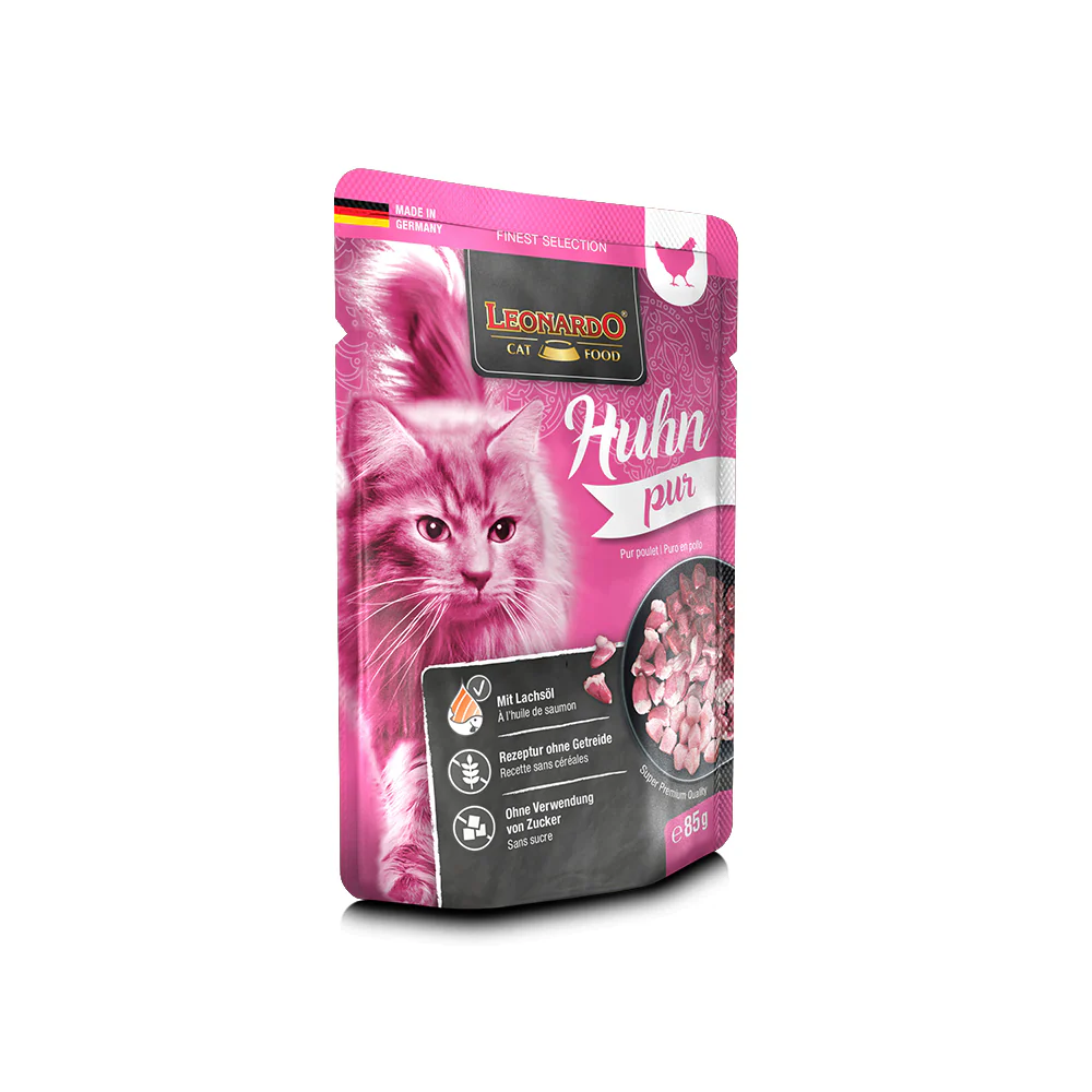 LEONARDO Finest Selection Pure Chicken Wet Cat Food - Image 2