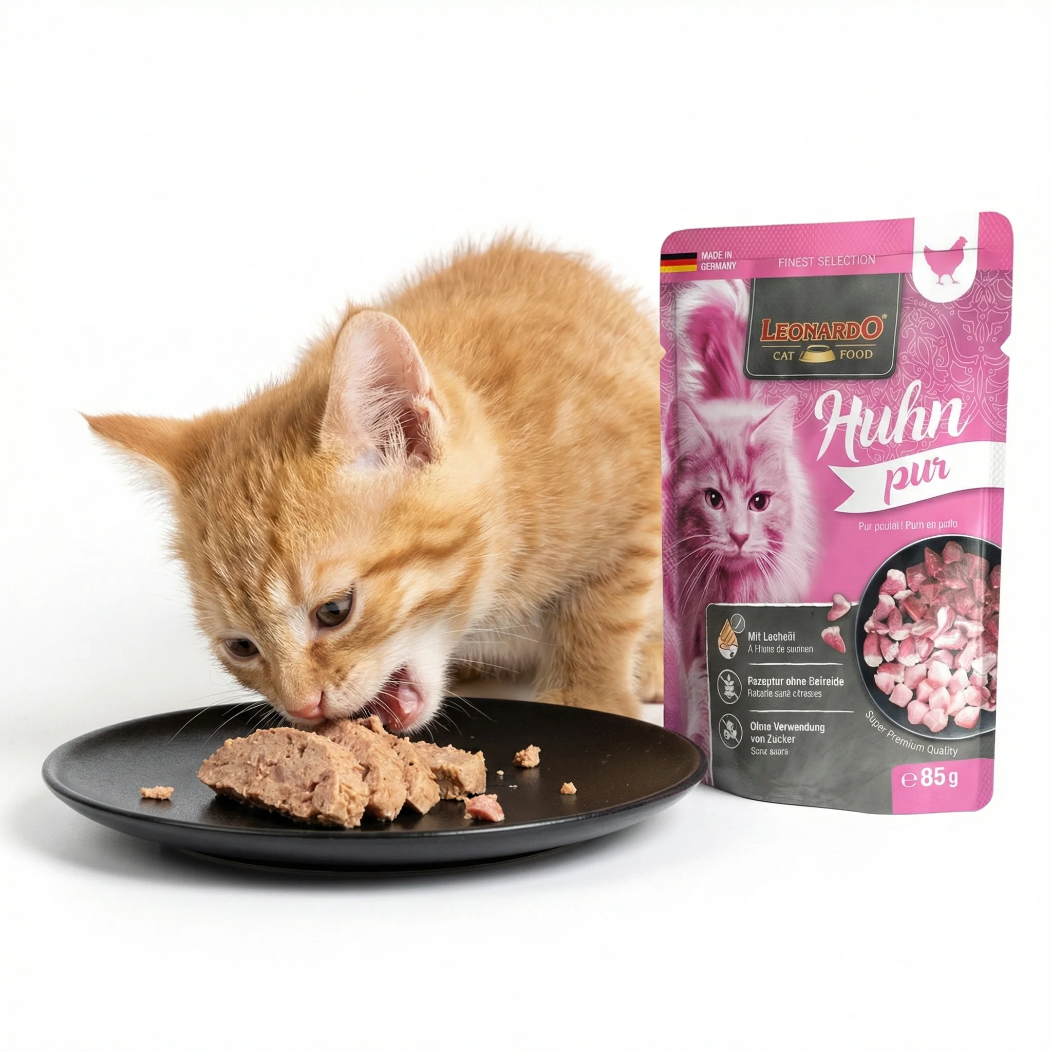 LEONARDO Finest Selection Pure Chicken Wet Cat Food - Image 6