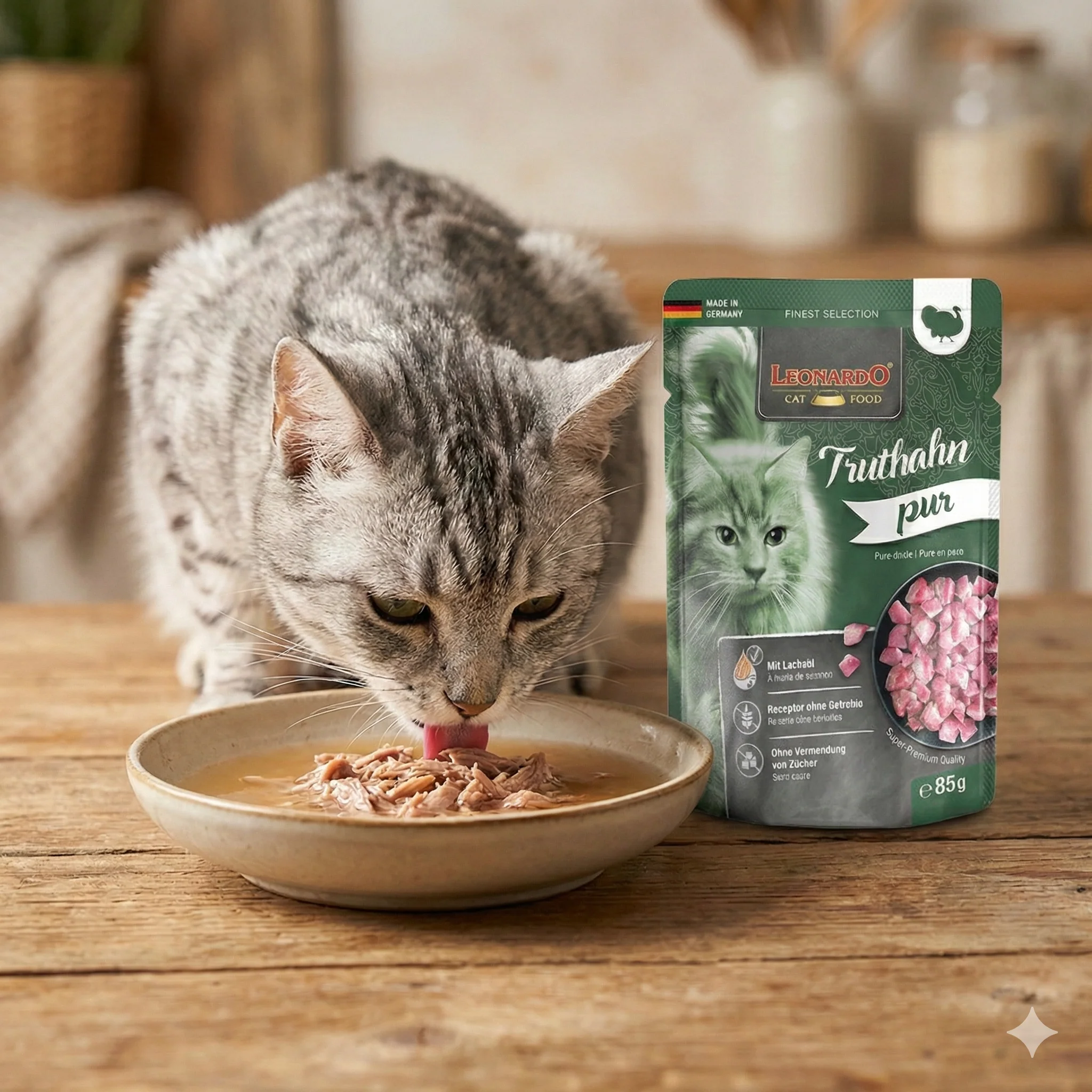 LEONARDO Finest Selection Pure Turkey Wet Cat Food - Image 6