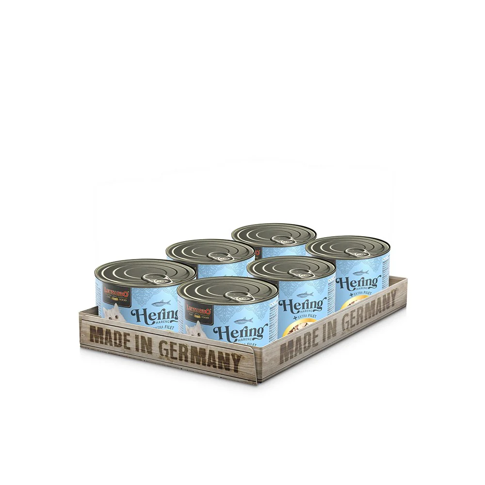 LEONARDO Hering + Extra Fillet Wet Cat Food - Image 3