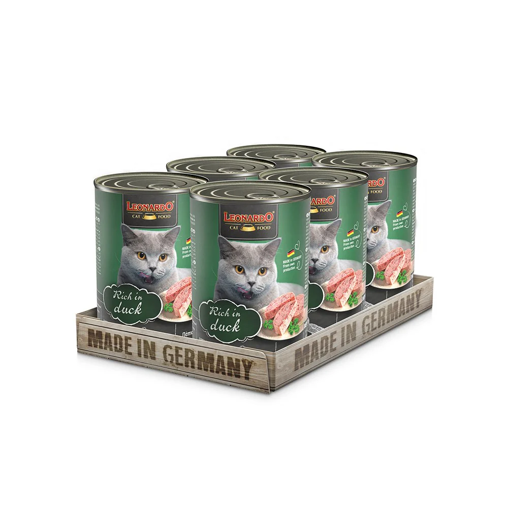 LEONARDO Quality Selection Duck Wet Cat Food - Image 6