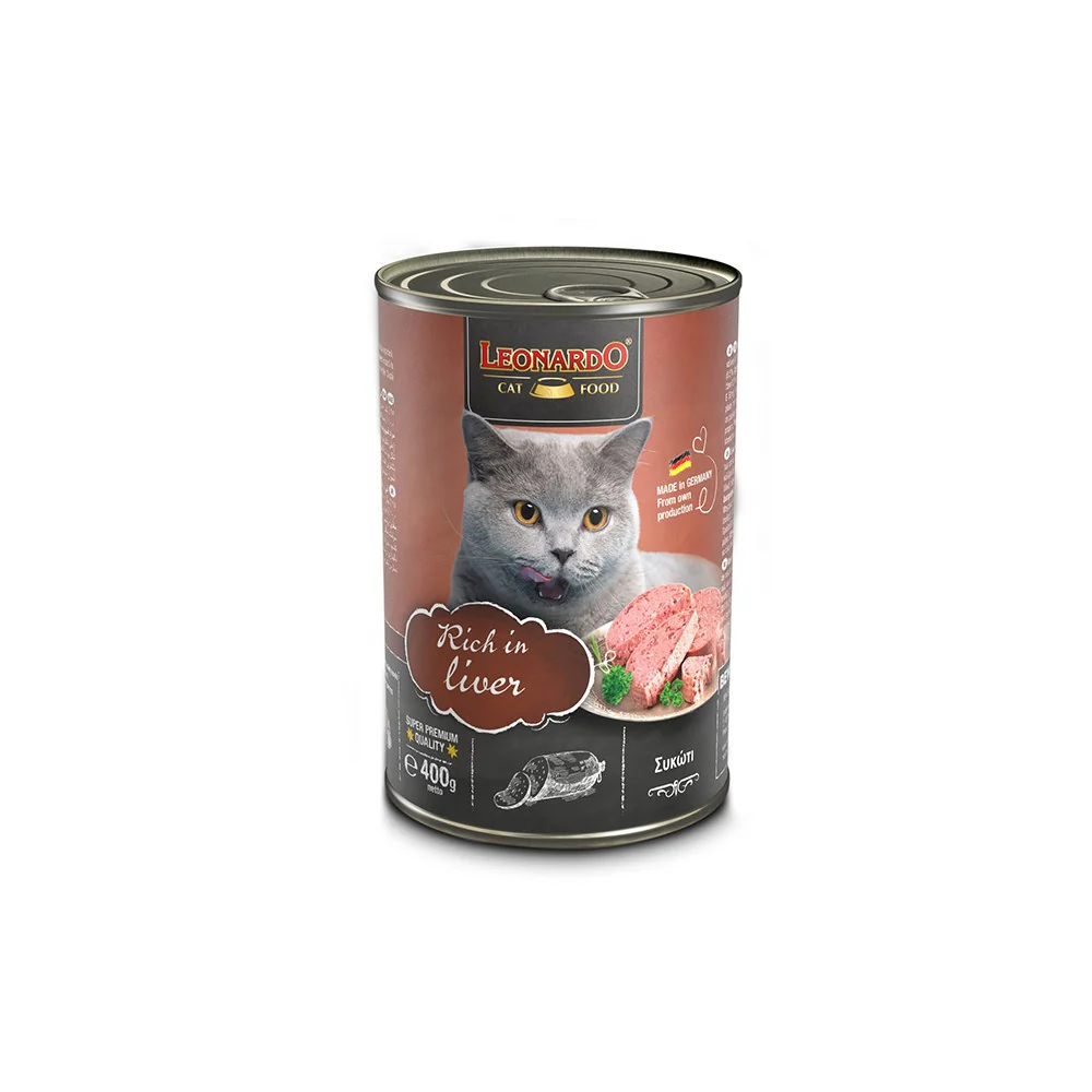 LEONARDO Quality Selection Liver Wet Cat Food - Image 2