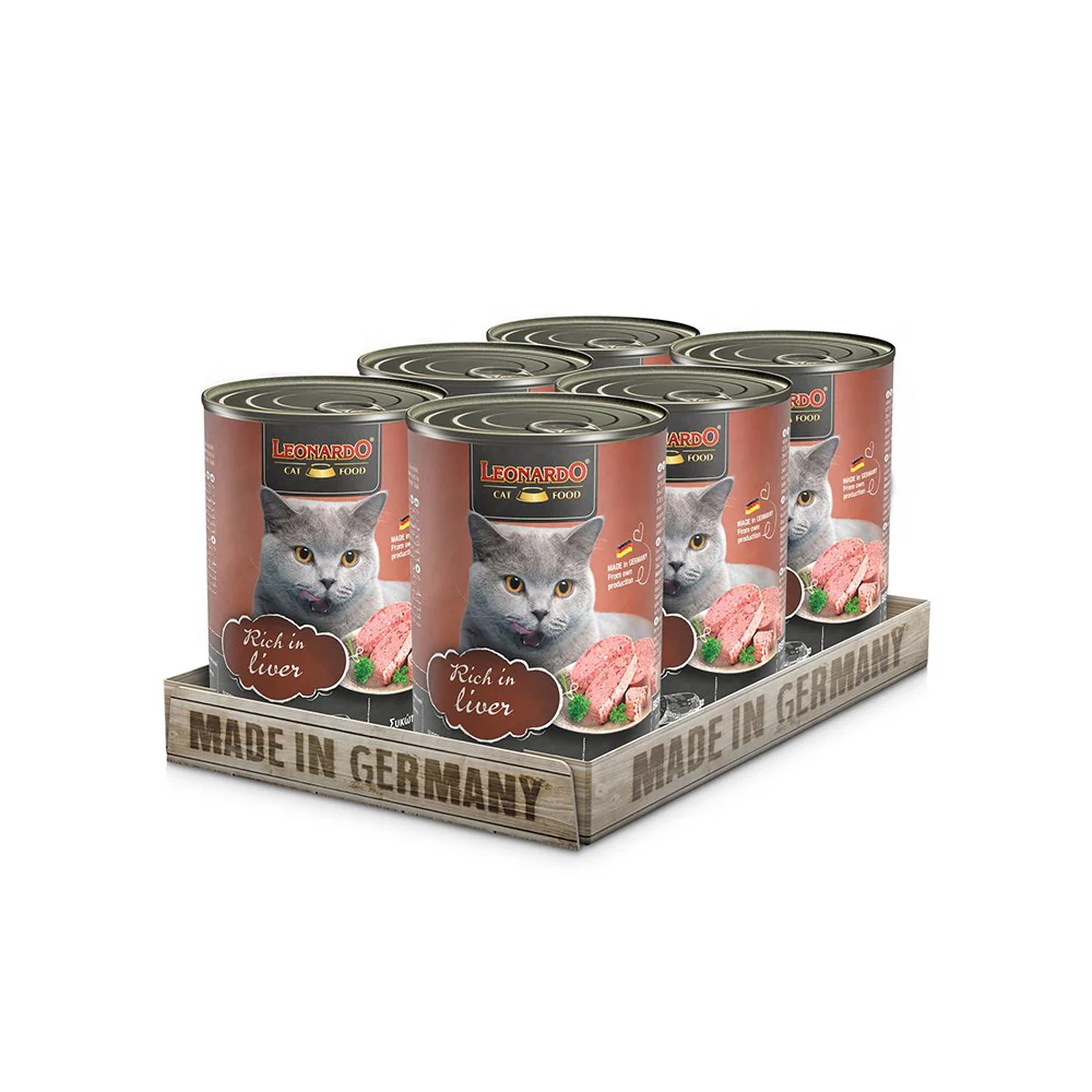 LEONARDO Quality Selection Liver Wet Cat Food - Image 5