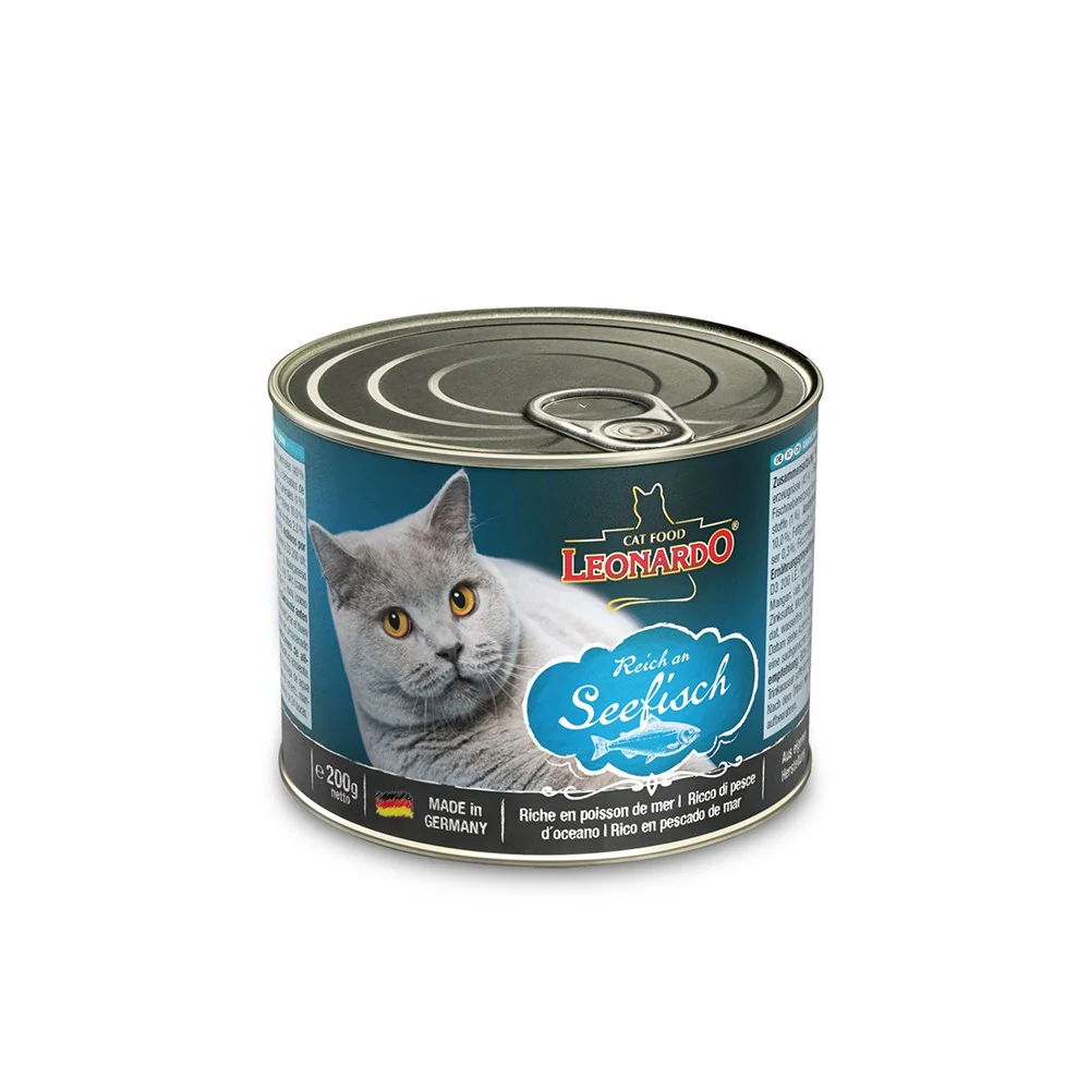 LEONARDO Quality Selection Ocean Fish Wet Cat Food - Image 2