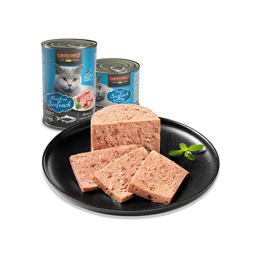 LEONARDO Quality Selection Ocean Fish Wet Cat Food - Image 5