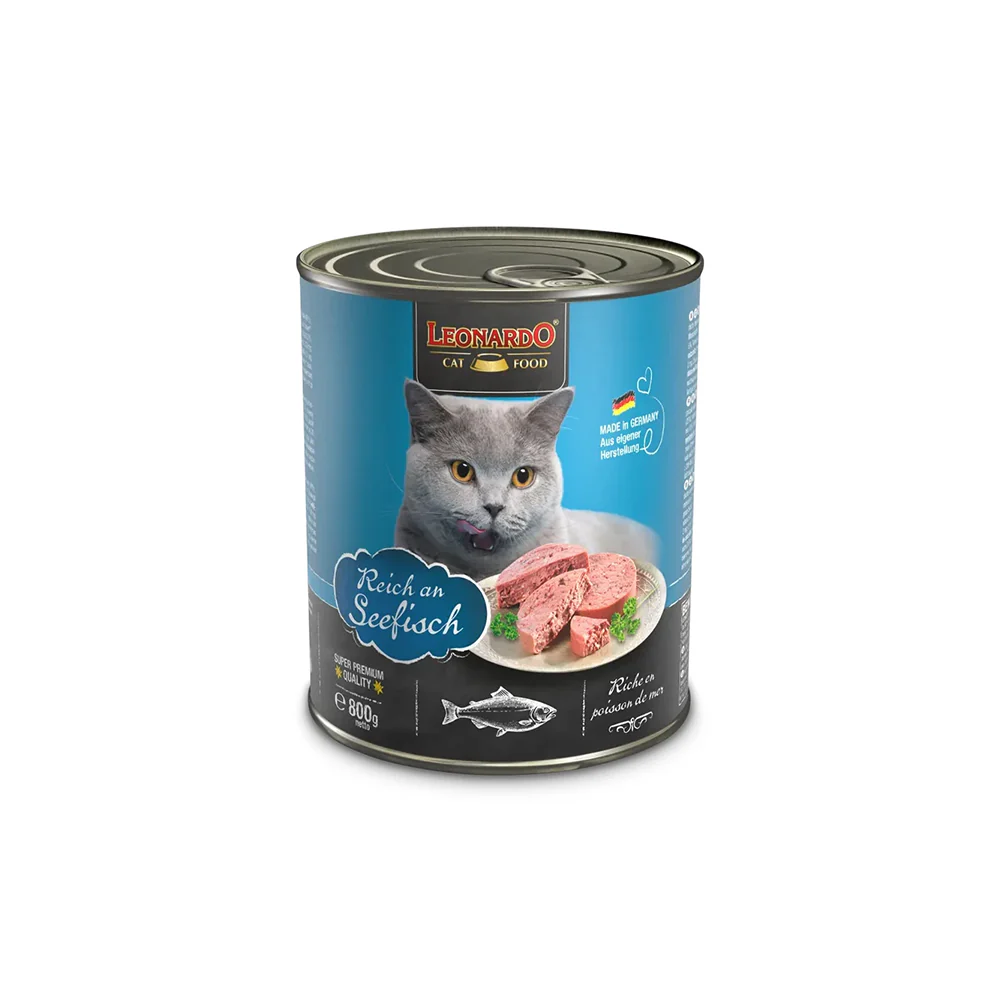 LEONARDO Quality Selection Ocean Fish Wet Cat Food - Image 9