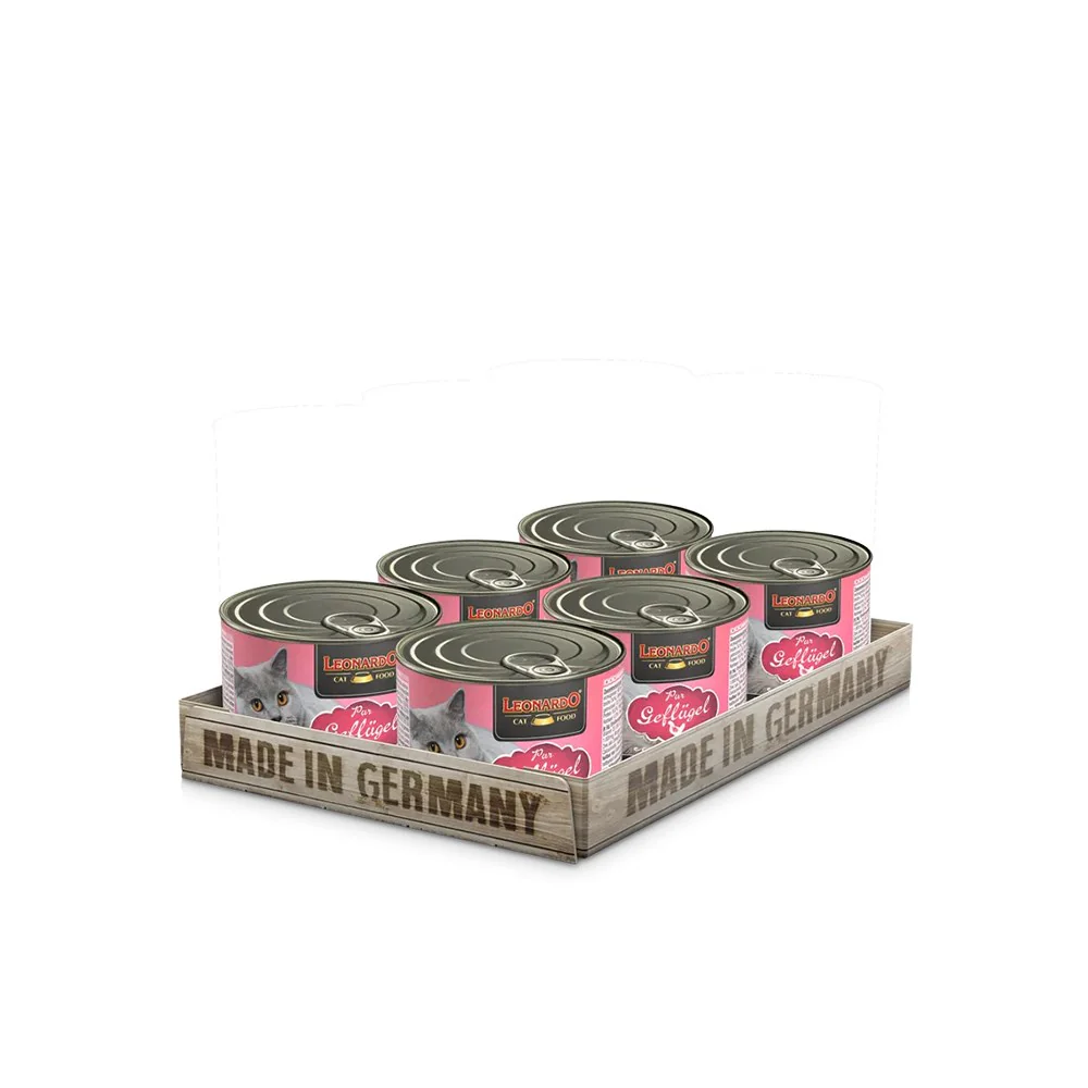 LEONARDO Quality Selection Pure Poultry Wet Cat Food - Image 3