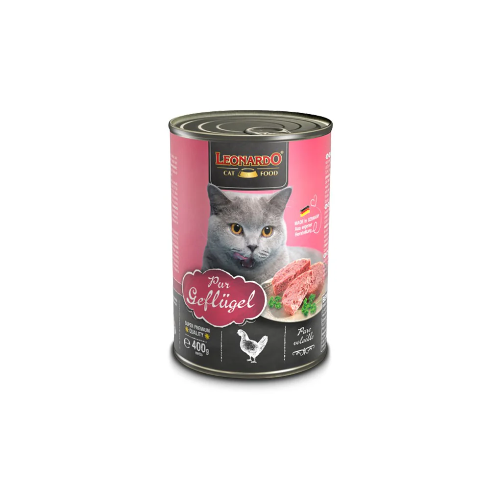 LEONARDO Quality Selection Pure Poultry Wet Cat Food - Image 4