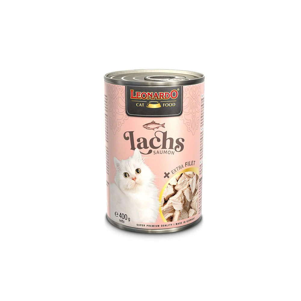 LEONARDO Salmon + Extra Fillet Wet Cat Food - Image 4