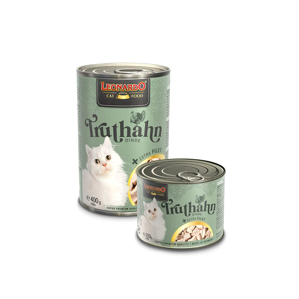 LEONARDO Turkey + Extra Fillet Wet Cat Food