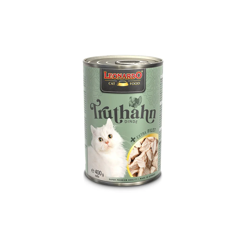 LEONARDO Turkey + Extra Fillet Wet Cat Food - Image 4