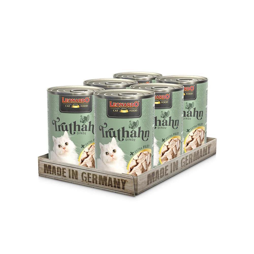 LEONARDO Turkey + Extra Fillet Wet Cat Food - Image 5