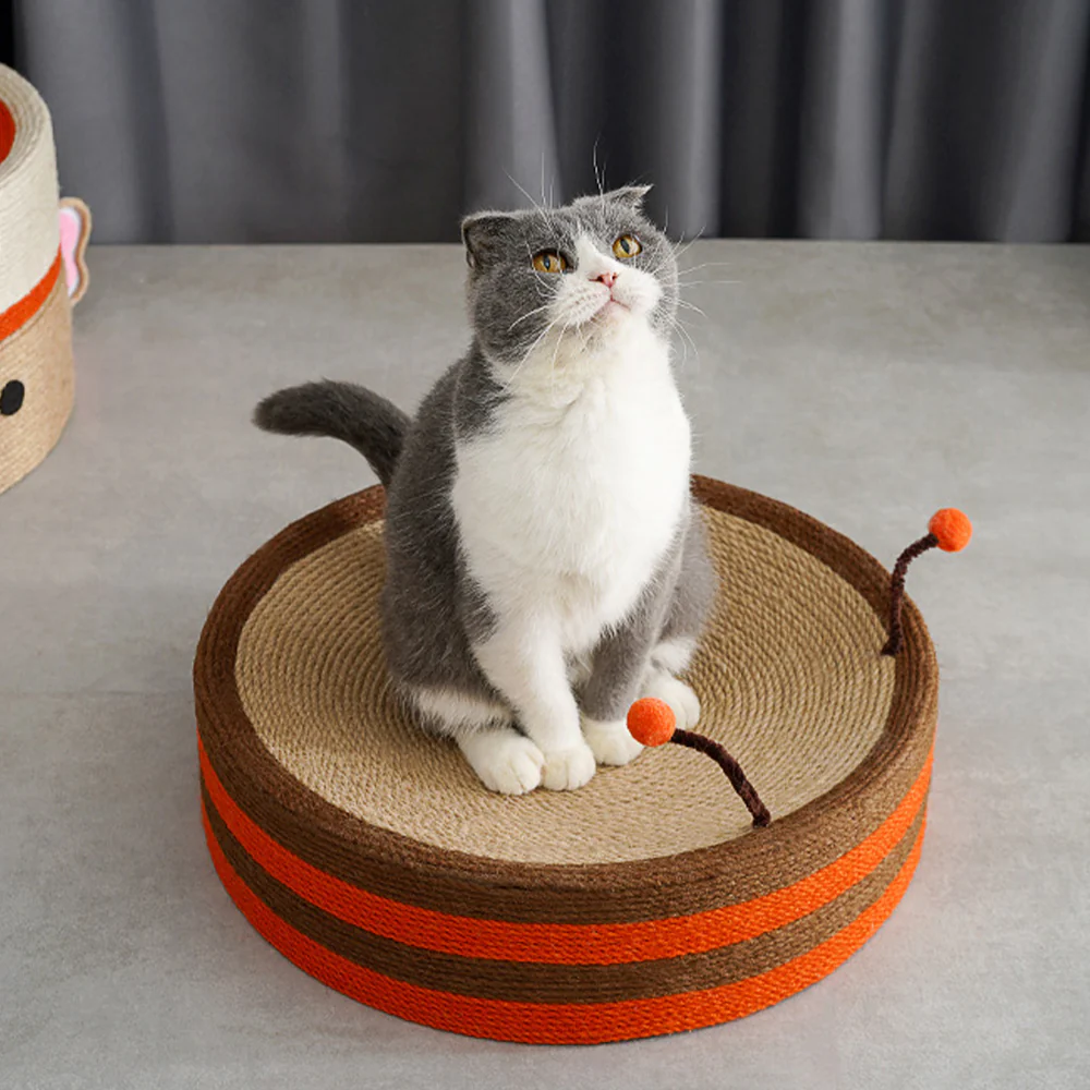 MIAOFAIRY Circular Sisal Cat Scratching Board - Image 4