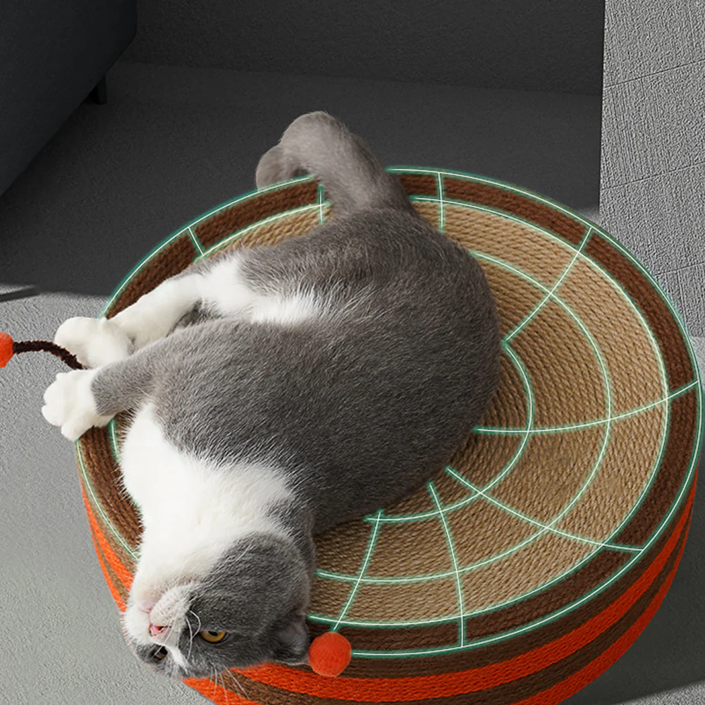 MIAOFAIRY Circular Sisal Cat Scratching Board - Image 9