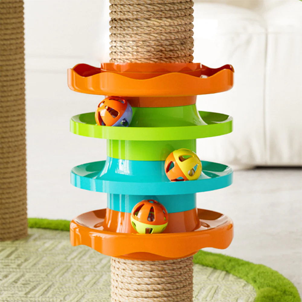 Multi-Level Cat Tree With Cooling Pad And Space Capsule - Image 10