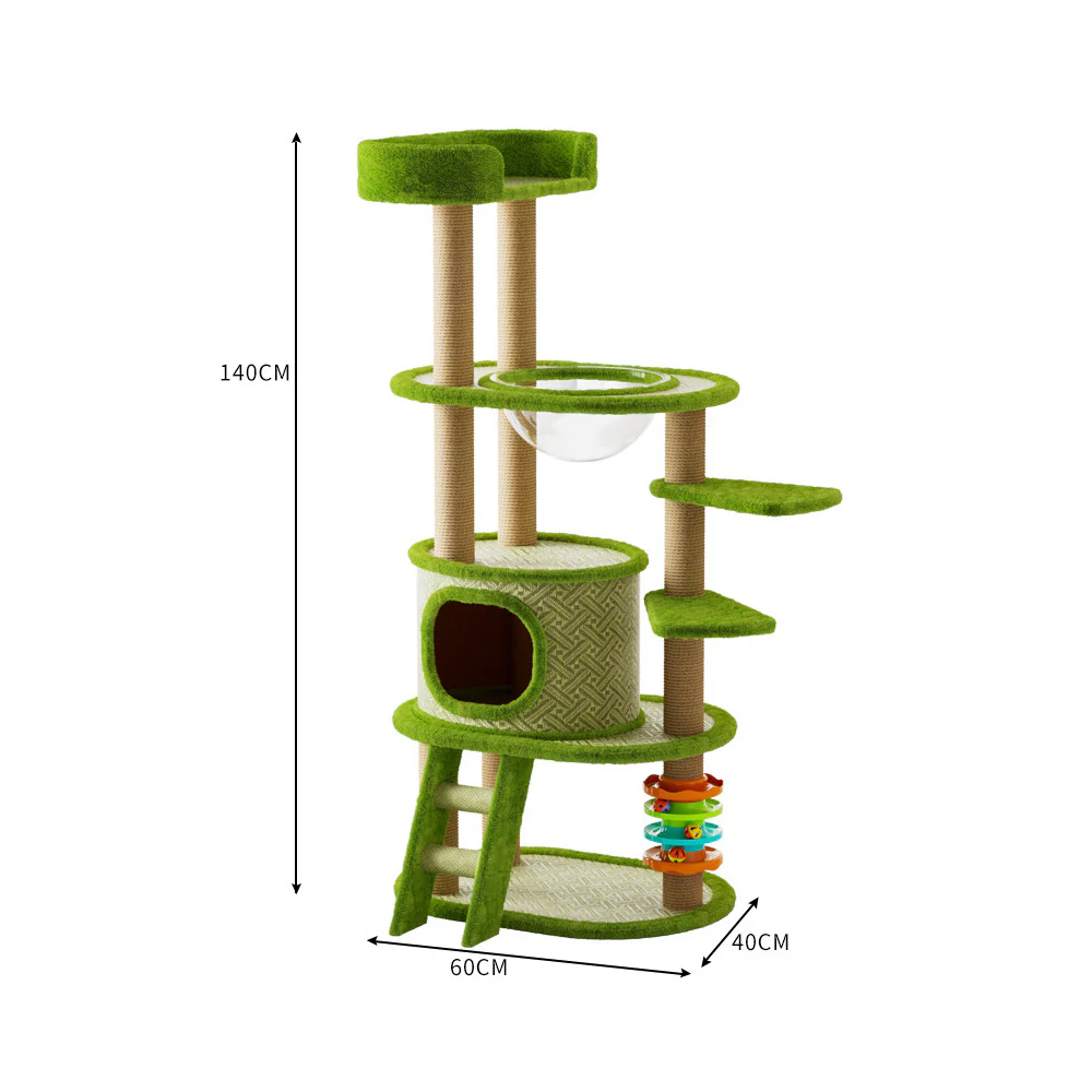 Multi-Level Cat Tree With Cooling Pad And Space Capsule - Image 3