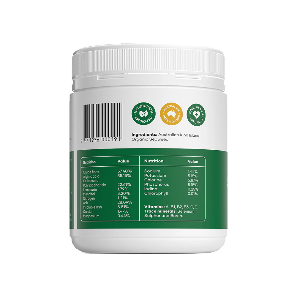 NAS NATURAL ANIMAL SOLUTIONS Organic Seaweed 300g - Image 4