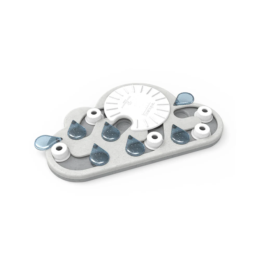 NINA OTTOSSON Cat Puzzle & Play Rainy Day White