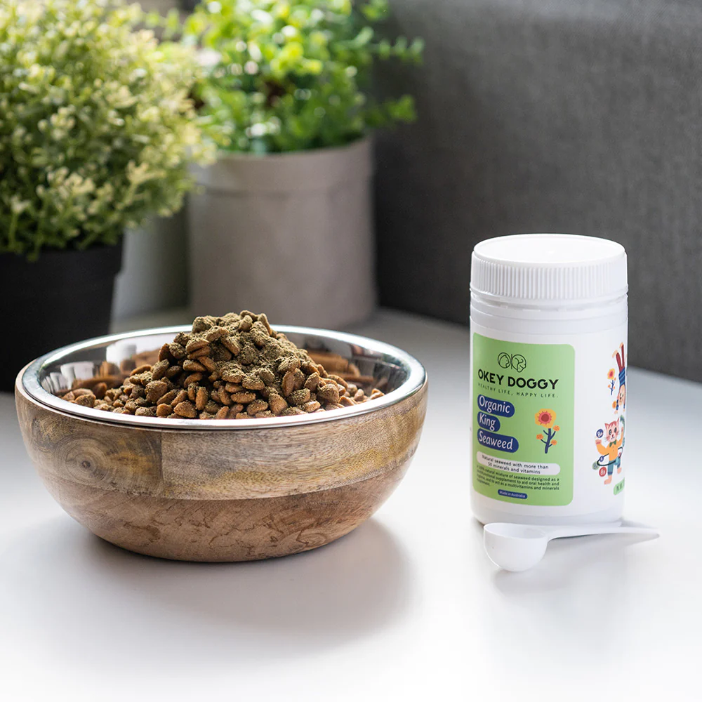 OKEY DOGGY Organic King Seaweed Supplement for Cats and Dogs 200g - Image 4