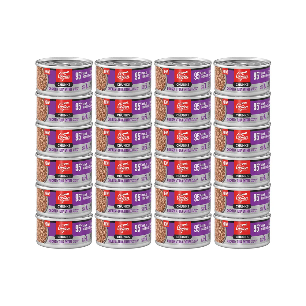 ORIJEN Chunks & Shreds - Chicken & Tuna Entrée Kitten Wet Cat Food - Image 8