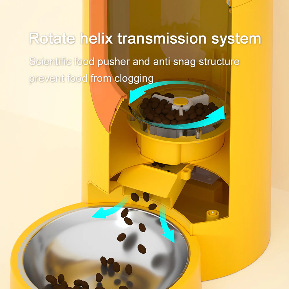 PAKEWAY Blue Wifi-enabled Automatic Pet Feeder 2.6L - Image 8