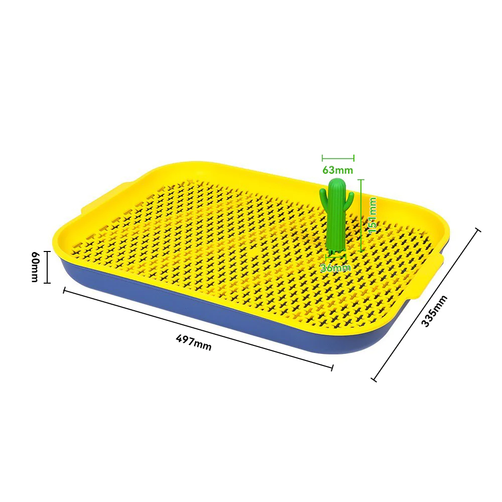 PAKEWAY Yellow Cactus Dog Toilet Training Pad - Image 2