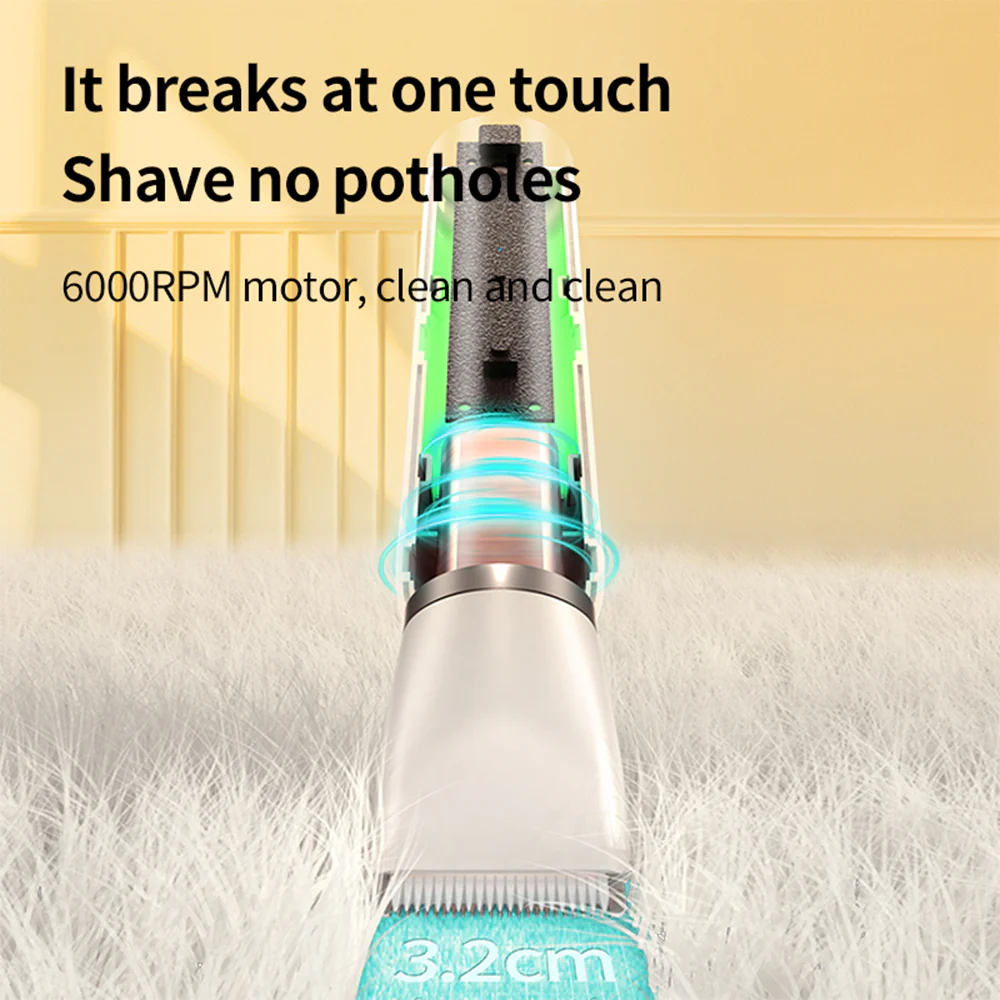 PAKEWAY Clean & Smart LED Clipper 3 In 1 - White - Image 13