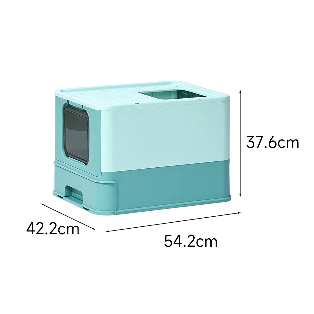 PAKEWAY Foldable Enclosed Cat Litter Box - Image 16