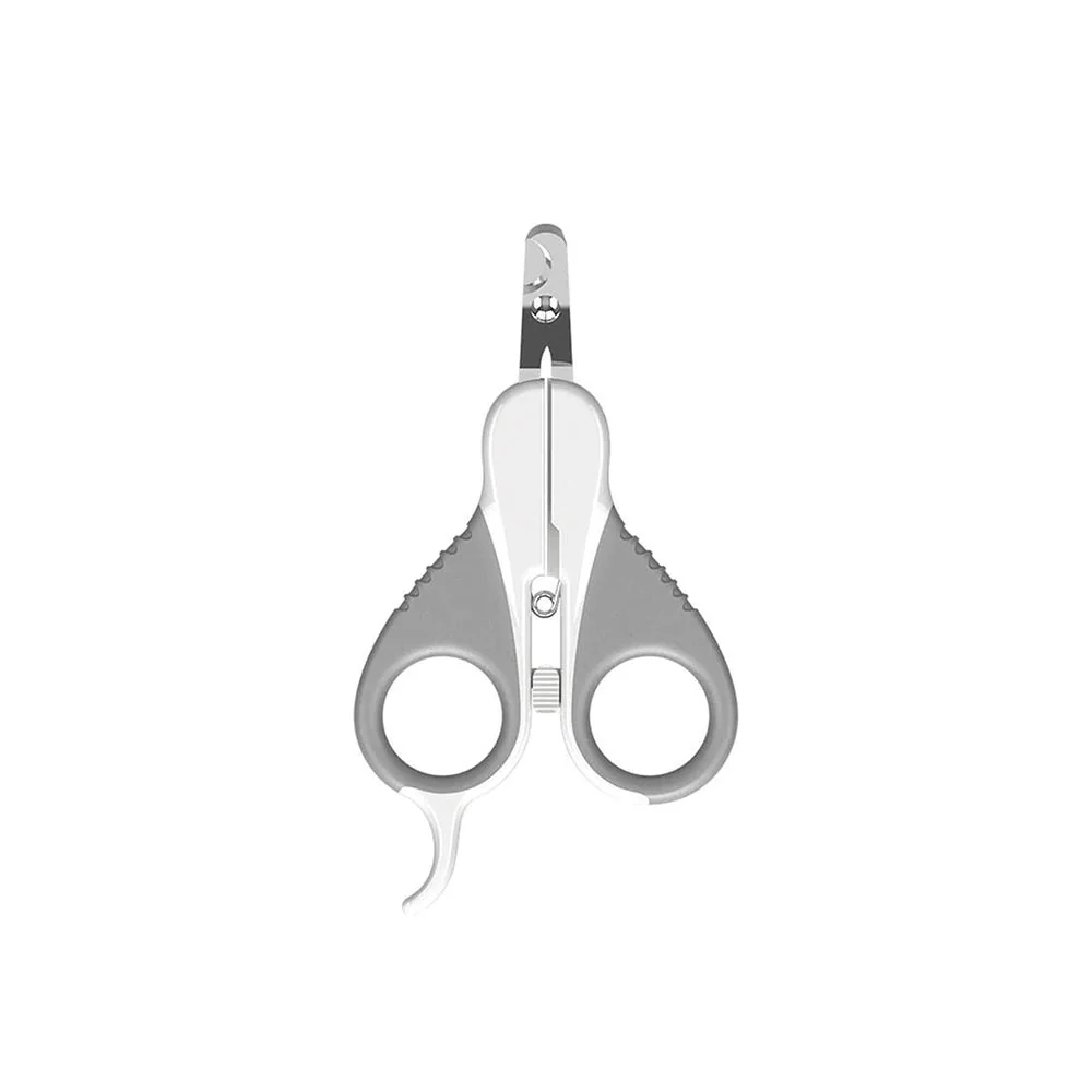 PAKEWAY Large Grey Cat Nail Clipper (with Flat Head) Cat Grooming - Image 4