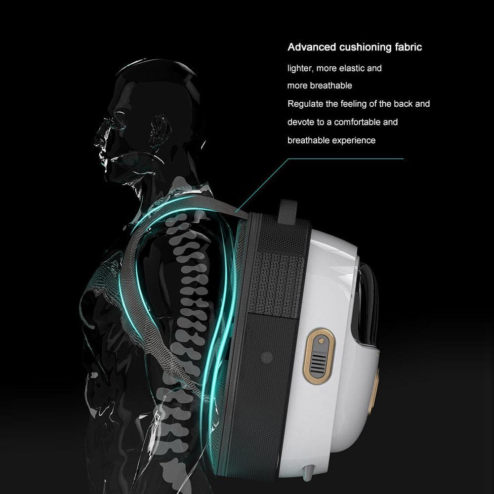 PAKEWAY White Pet Backpack with Air Circulation Function - Image 3