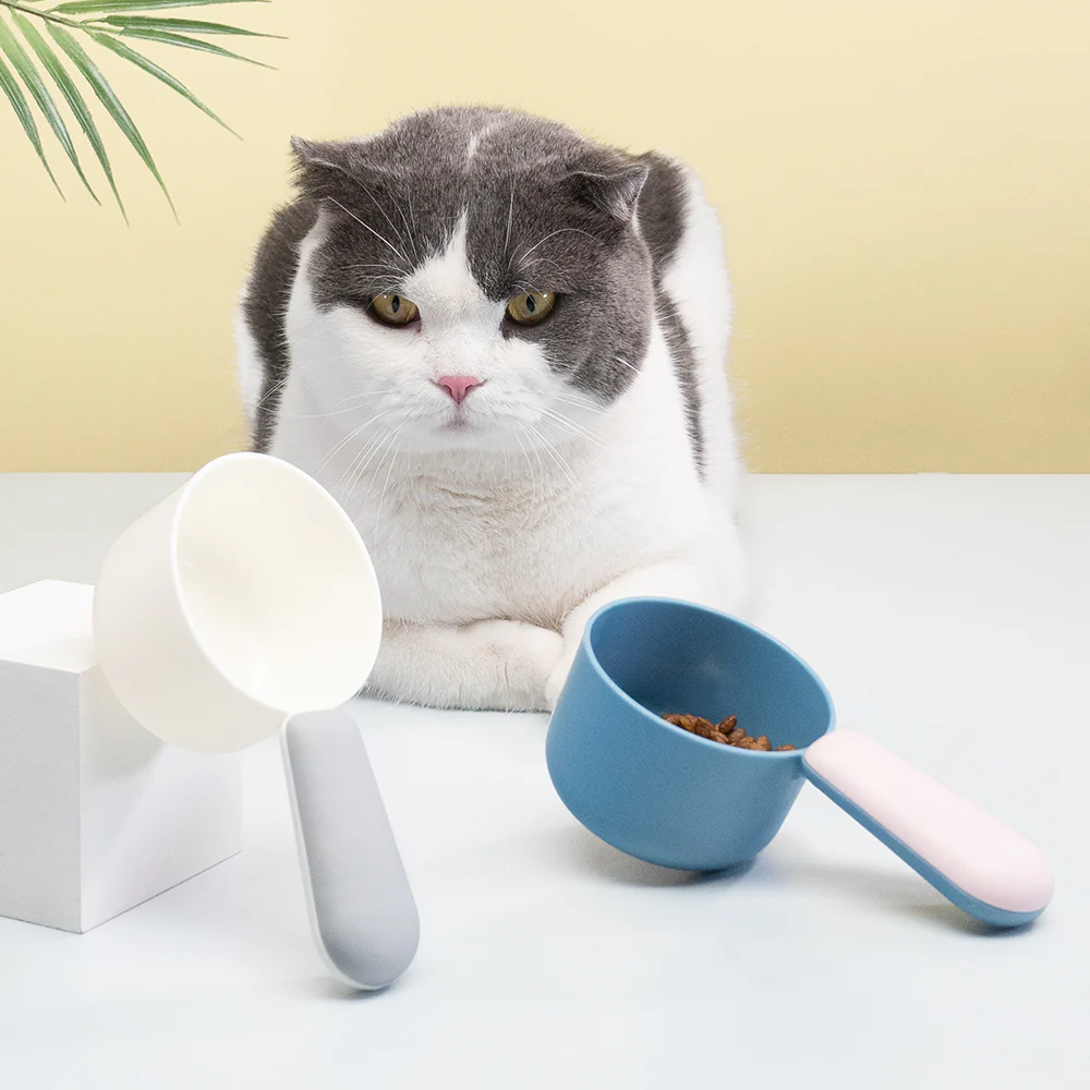 PAKEWAY White Food Spoon Pet Feeding Supplies - Image 3