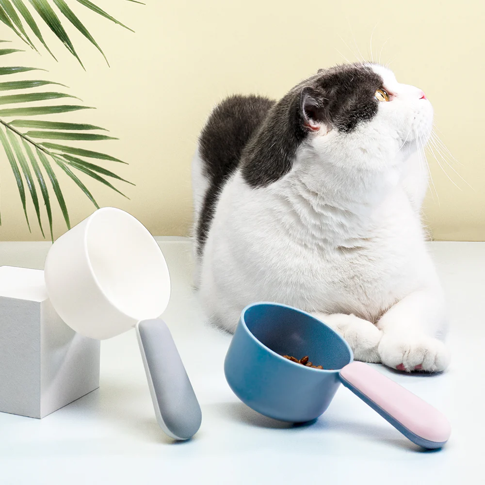 PAKEWAY White Food Spoon Pet Feeding Supplies - Image 4