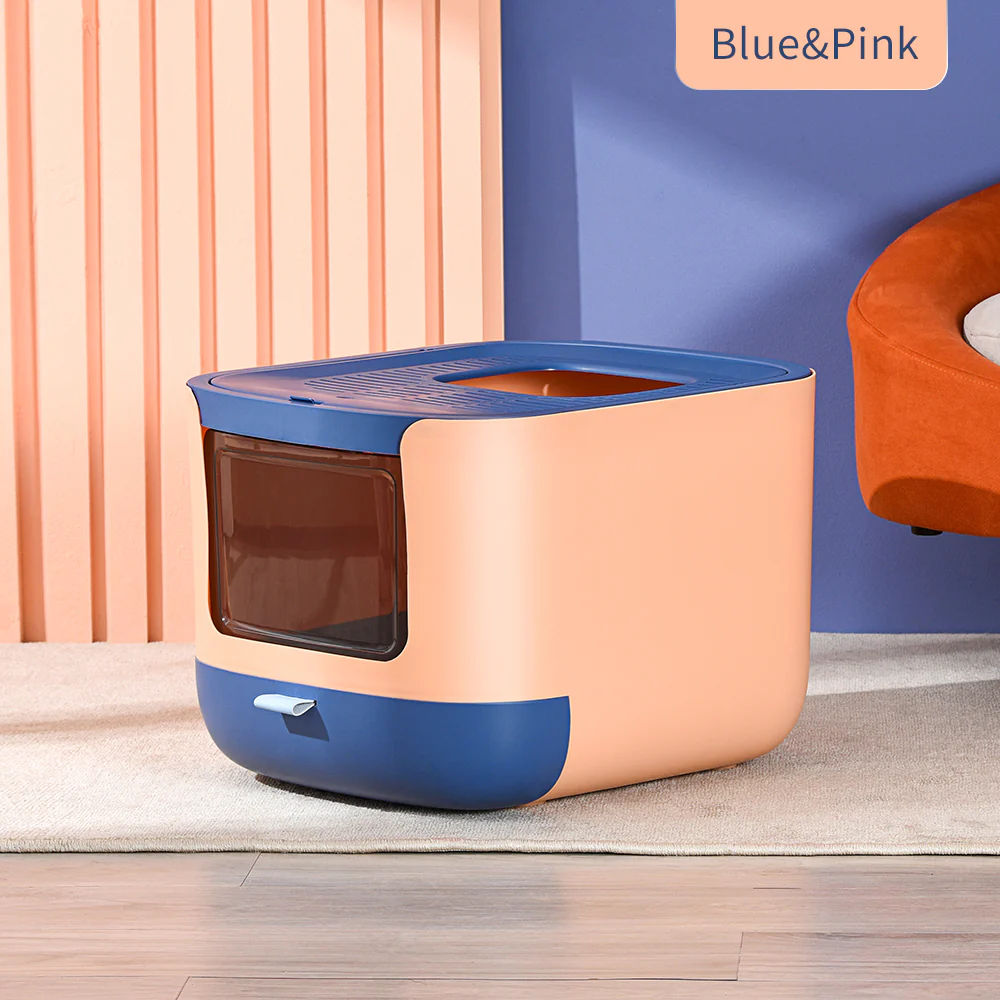 PAKEWAY Starry Valley Cat Litter Box 44x53.5x37.9cm - Image 13