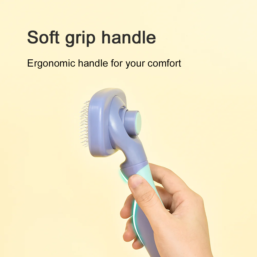 PAKEWAY Orange T10 Self-Cleaning Slicker Brush Max (Extra Large) - Image 7