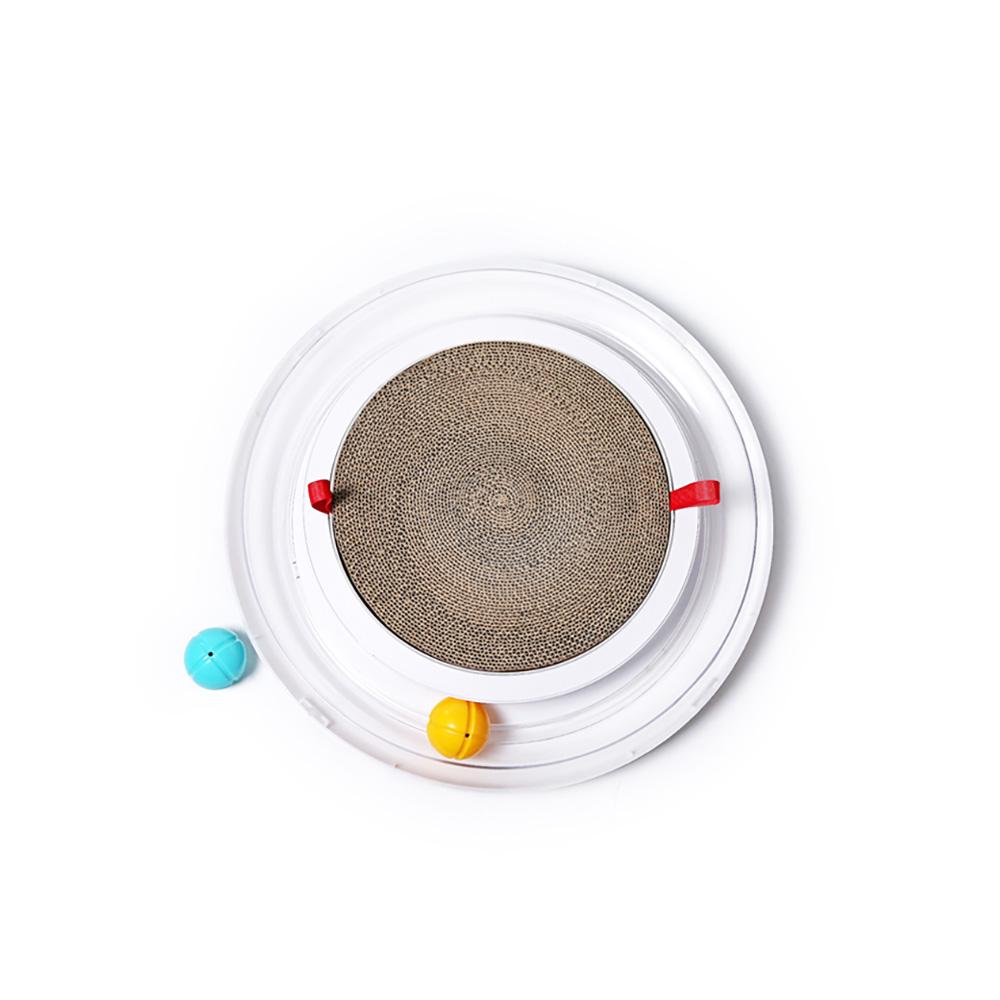 PAKEWAY Tomcat Large Cat Tunnel Toy with Tickling Scratcher - Image 3
