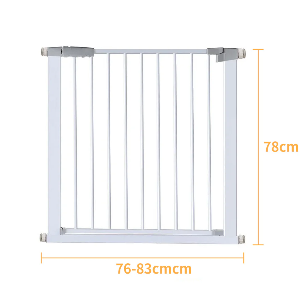 Pet Adjustable Metal Gate & Accessories 78cm - Image 2