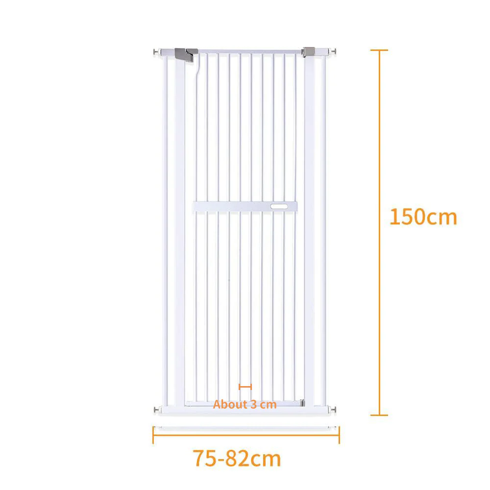 Cat Adjustable Metal Gate & Accessories 150cm - Image 14