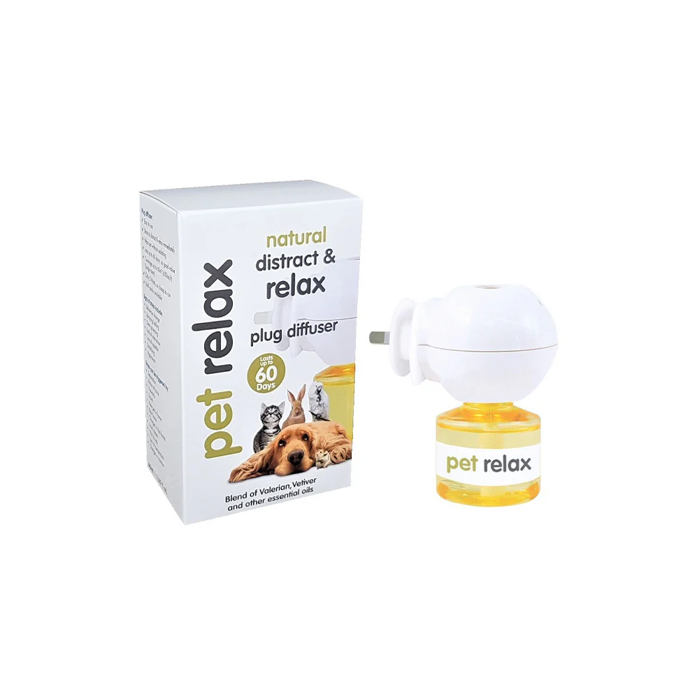 PET RELAX Plug Diffuser & Refill For Dogs & Cats 40ml