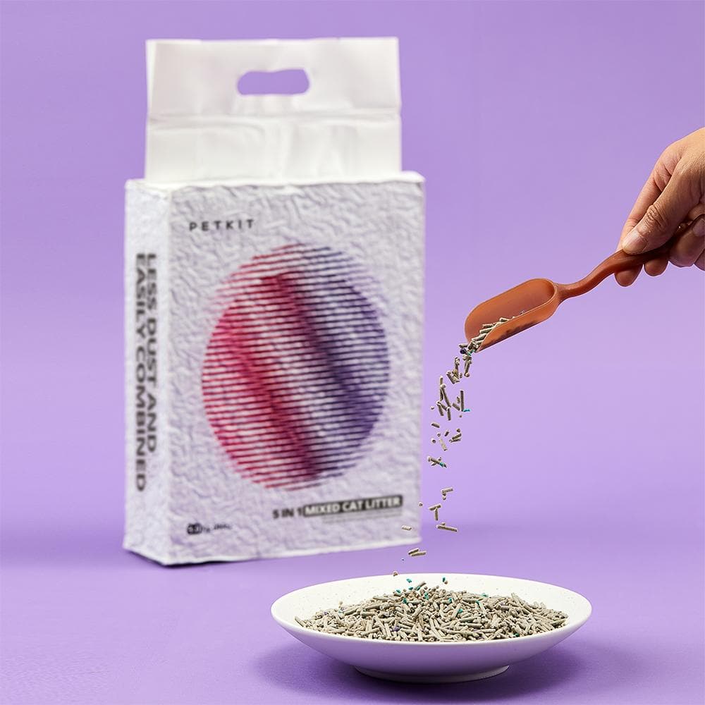 PETKIT 5-In-1 Biodegradable & Flushable Active Carbon Mineral Mixed Tofu Cat Litter - Image 4