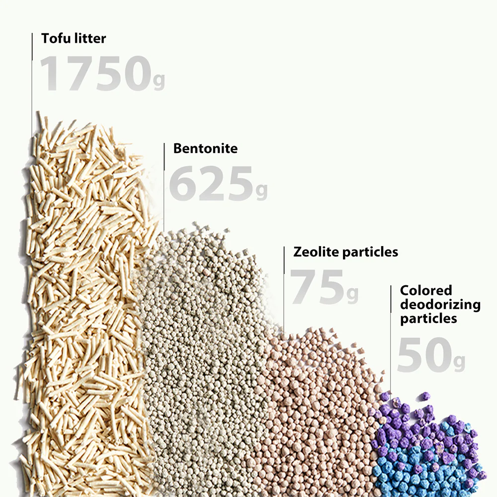 PETKIT Mixed Cat Litter 2.5kg Specially Made Self-Cleaning Cat Litter Box - Image 7