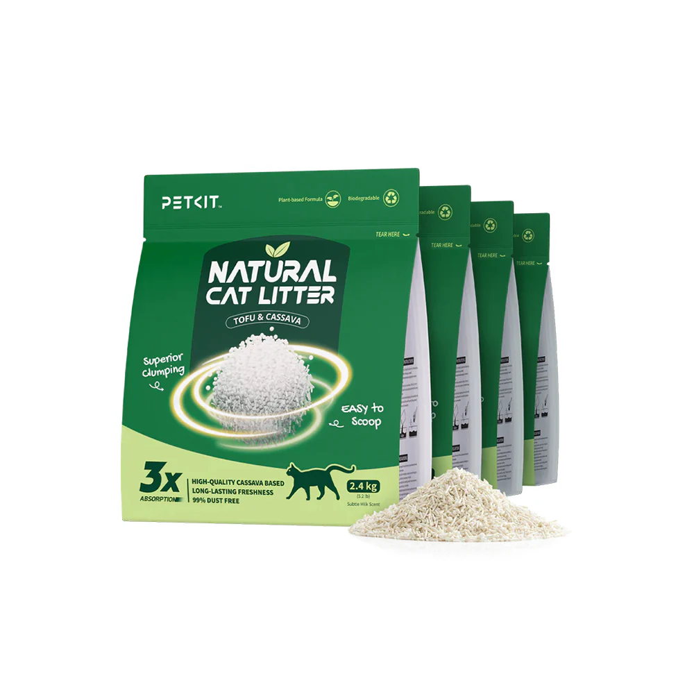 PETKIT Natural Plant Cassava Cat Litter 2.4Kg - Image 12