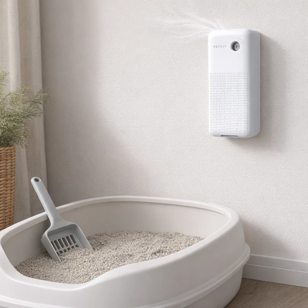 PETKIT Smart Spray Odour Purifier - Multi-Use for Litter Boxes & Cages - Image 2