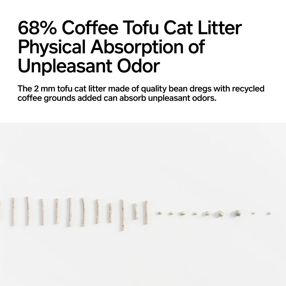 PIDAN Coffee & Bentonite Composite Cat Litter - Image 4