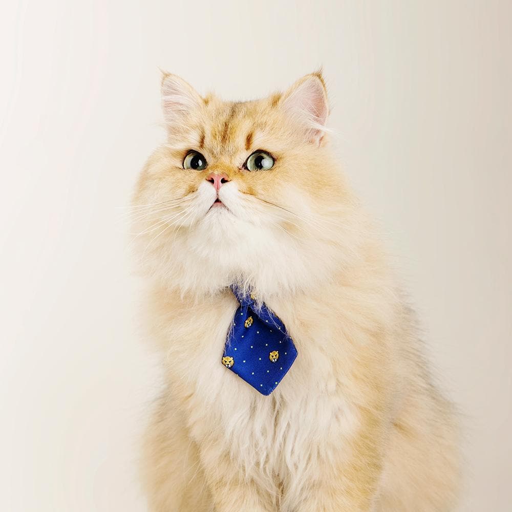 PIDAN Blue Tigers Cat Necktie - Image 3