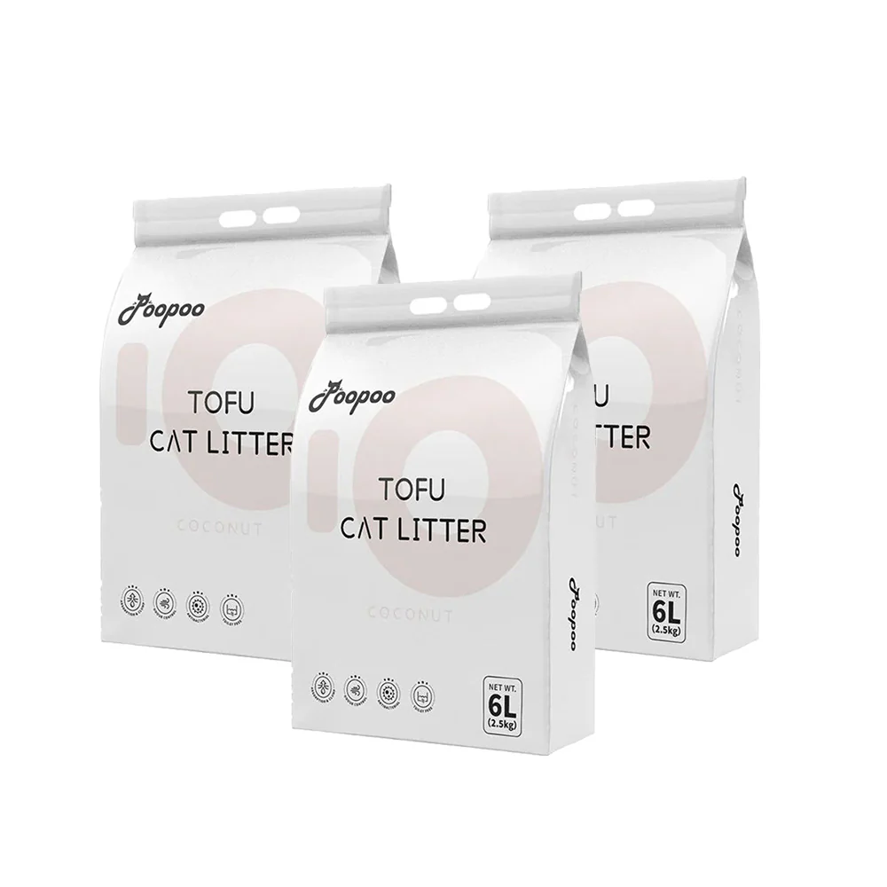 POOPOO Coconut Fruity Tofu Cat Litter - Image 5