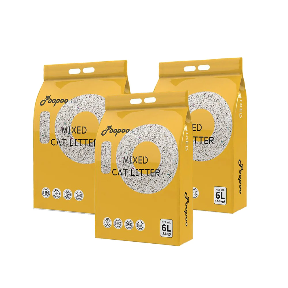 POOPOO Original Tofu & Bentonite Mixed Cat Litter - Image 11